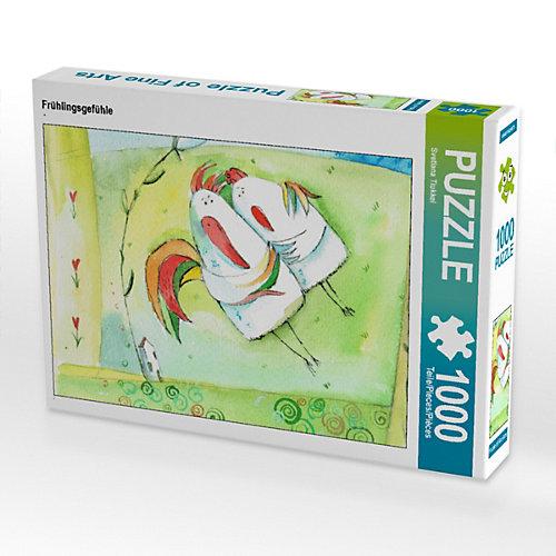 Puzzle CALVENDO Puzzle Frühlingsgefühle - 1000 Teile Foto-Puzzle glückliche Stunden Kinder