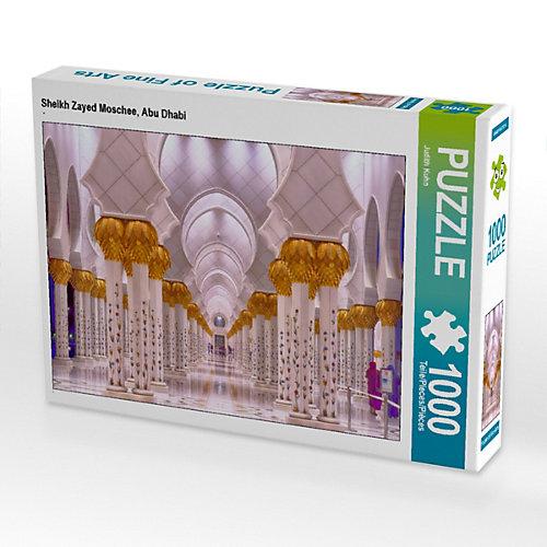 Puzzle CALVENDO Puzzle Sheikh Zayed Moschee, Abu Dhabi - 1000 Teile Foto-Puzzle glückliche Stunden Kinder