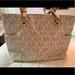 Michael Kors Bags | Great Condition Michael Kors White Leathe | Color: White | Size: Os