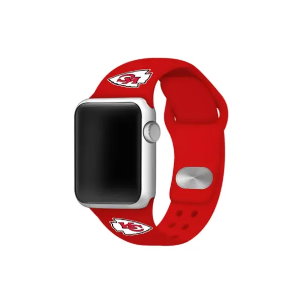 affinity-bands-nfl-kansas-city-chiefs-silicone-38-millimeter-apple-watch-band,-red,-38-mm/