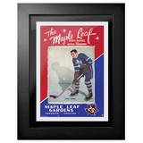 Toronto Maple Leafs Sports Magazine 14'' x 18'' Framed Program Cover Art Print