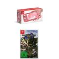 Nintendo Switch Lite, Standard, Koralle + Monster Hunter Rise