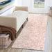 White 27 x 0.7 in Area Rug - Sand & Stable™ Kristin Geometric Handmade Tufted Wool Pink/Ivory Area Rug Wool | 27 W x 0.7 D in | Wayfair