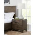 Broderick Two-Drawer Nightstand in Wild Oats Brown - Modus EQY681