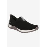 Wide Width Women's Echo Knit Sneakers by Ryka in Black (Size 6 W)