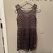 Free People Dresses | Free People Beaded Overlay Dress | Color: Black | Size: Xs