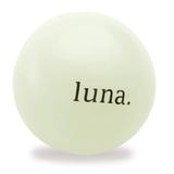 Orbee-Tuff White Luna Moon Glow in The Dark Chew Ball Dog Toy, Medium
