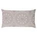 Charlton Home® Valliere Tapestry Jacquard Lumbar Pillow Polyester/Polyfill blend in Brown | 12 H x 20 W x 7 D in | Wayfair
