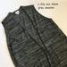 Lularoe Jackets & Coats | L Lularoe Joy Long Vest, Sweater Fabric | Color: Black/Gray | Size: L