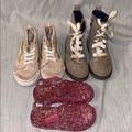 Vans Shoes | Girls Shoe Bundle Lot Size 8 | Color: Gray/Pink | Size: 8g