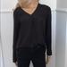 J. Crew Tops | J. Crew Long Sleeve Top In Black Size Small | Color: Black | Size: S
