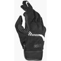 GMS Jet-City Motorradhandschuhe, schwarz-weiss, Größe XL