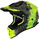 Just1 J38 Mask Motocross Helm, grün-gelb, Größe XS