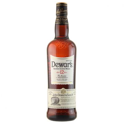 Dewar's 12 Year Blended Scotch Whisky Whiskey - Scotland