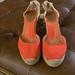 J. Crew Shoes | Jcrew Espadrille Wedges | Color: Red | Size: 10