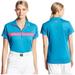 Adidas Tops | Adidas Golf Puremotion Coolmax Zip Polo Top | Color: Blue/Purple | Size: L