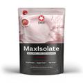 MaxiNutrition 100% Whey Protein Isolat Erdbeere 1 kg, Proteinpulver mit 85% Eiweiß, zucker- & fettarm, ohne künstliche Aromen, für einen leckeren Protein-Shake mit natürlichem Erdbeerpulver