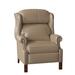 Bradington-Young Chippendale 33" Wide Faux Leather Standard Recliner Fade Resistant in Black/Brown | 43 H x 33 W x 36.25 D in | Wayfair