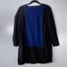 Madewell Dresses | Madewell Small Silk Blend Long Sleeve Shift Dress | Color: Black/Blue | Size: S