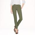 J. Crew Jeans | J.Crew Toothpick Jean With Zippers Size 0 | Color: Green | Size: 25