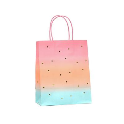 Medium Gift Bag Sunset with Foil Ombre - Spritz