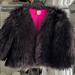 Disney Costumes | Cruelia Deville Black Faux Fur Jacket. | Color: Black | Size: Xl