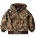 Carhartt Jackets & Coats | Carhartt Camo Realtree Flannel Quilt-Lin | Color: Brown/Green | Size: 6mb
