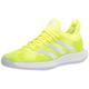 adidas Men's Defiant Generation Tennis Shoe, Solar Yellow/Halo Blue/White, 9.5