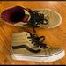 Vans Shoes | Euc Vans Canvas Hightop Sneaker, Tan-Ish | Color: Tan | Size: 6.5