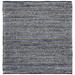 Brown 48 x 0.5 in Area Rug - Breakwater Bay Loewen Striped Handmade Flatweave Blue/Natural Area Rug Cotton/Jute & Sisal | 48 W x 0.5 D in | Wayfair