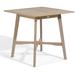 Oxford Garden Wexford Outdoor Bar Table Wood in Gray | 41.25 H x 42 W x 42 D in | Wayfair WX42TAO