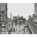 Ebern Designs Herald Square, Historic New York - Wrapped Canvas Photograph Print Canvas, Solid Wood in Black/White | 20 H x 24 W x 1.5 D in | Wayfair