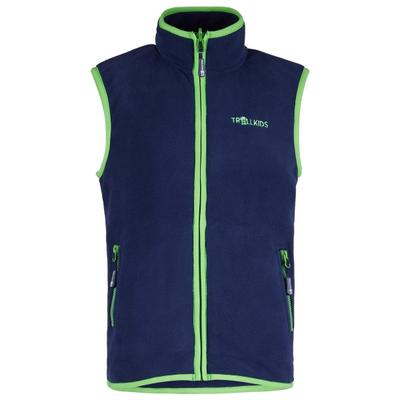 Trollkids - Kid's Arendal Vest - Fleeceweste Gr 164 blau