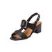 Women's The Simone Sandal by Comfortview in Black (Size 11 M)