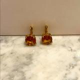Kate Spade Jewelry | Kate Spade Topaz Colored Earrings | Color: Gold/Yellow | Size: Os