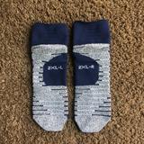 Nike Underwear & Socks | Altered Cut Nike Grip Socks Xxl Navy Blue | Color: Blue | Size: Xxl