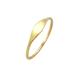 Elli PREMIUM - Marquise Form Elegant Statement 375 Gelbgold Ringe Damen