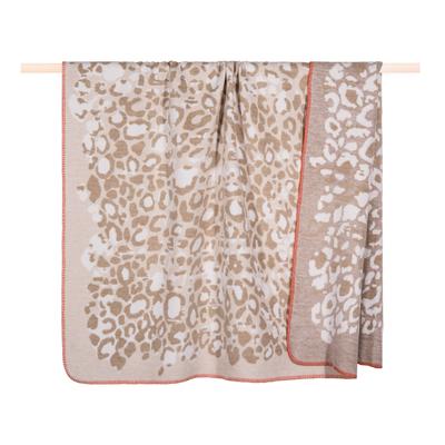 PAD »Leopard« Wohndecke beige 150x200 cm