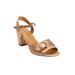 Women's The Arielle Sandal by Comfortview in Gold (Size 10 M)