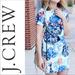 J. Crew Dresses | J.Crew Shift Dress Floral Mint Spring Easter Nwt | Color: Blue | Size: 0