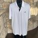 Adidas Shirts | Adidas Mens Golf Shirt Short Sleeve Size 2 Xl | Color: Black/White | Size: Xxl