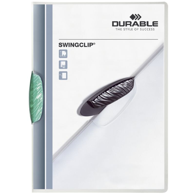 DURABLE Klemmhefter SWINGCLIP, DIN A4, Clip petrol Image