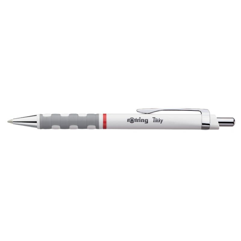 rotring 1904718 Druckkugelschreiber Tikky, weiss Image