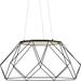 Progress Lighting Geodesic 27 Inch LED Cage Pendant - P500320-031-30