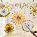 Creative Converting 18 Piece Decoration Kit in White/Yellow | 60 W x 0.01 D in | Wayfair DTCBBRVLG1A