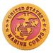 Wood Art USA United States Marine Corps EGA Desk Plaque Wood in Brown | 6 H x 6 W x 1 D in | Wayfair m dp ega