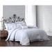 August Grove® Alleman Reversible 3 Piece Comforter Set Polyester/Polyfill/Microfiber/Jersey Knit/T-Shirt Cotton in Gray | Wayfair