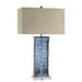 Rosecliff Heights Laperle 29" Table Lamp Plastic/Linen in Blue/Brown/White | 29.25 H x 17 W x 10.5 D in | Wayfair E5A8078E2E5B4DAD9140F40A8404BD85