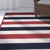 Blue/Red 48 x 144 in Area Rug - Breakwater Bay Youngblood Red/Cream/Blue Area Rug | 48 W x 144 D in | Wayfair 3CDF82F2F6B343AC8616169FDC4BE993