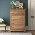 Birch Lane™ Veronica 7 Drawer Standard Chest Wood in Brown | 60 H x 44 W x 20 D in | Wayfair 18667839067748DD901636350ABC5809